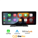 Central multimídia Universal 10 polegadas Apple Carplay e Android Auto- One Blaz