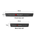 Soleira de portas Peugeot modelo universal- ONE BLAZ