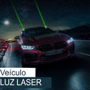 Laser de Projeção Automotivo – Iluminação LED Potente e à Prova D'água