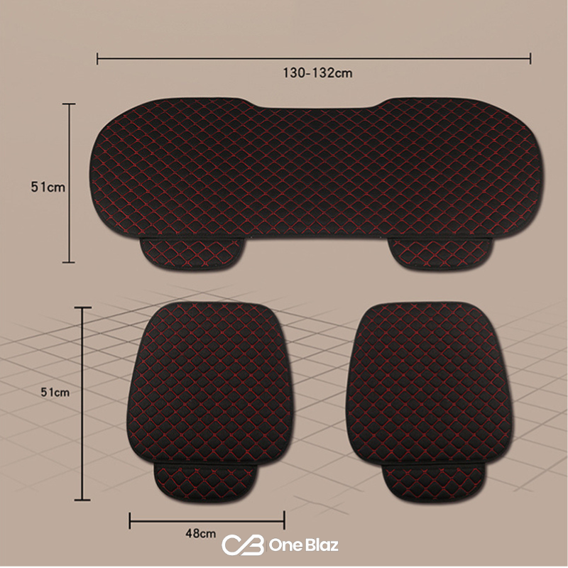 Almofadas para bancos modelo universal em linho CAR-ONE