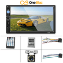 Central Multimídia Universal 2 Din 7” – Apple Carplay, Android Auto, Bluetooth e Câmera de Ré