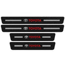 Soleira de Porta em Fibra de Carbono 4D Premium para Carros – Proteção Automotiva