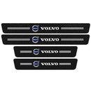 Soleira de Porta em Fibra de Carbono 4D Premium para Carros – Proteção Automotiva