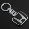 chaveiro automotivo honda em metal com logo premium e sistema anti perda para chaves de carro