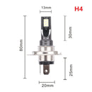 Lâmpada LED Automotiva H8/H11/H16 6000K Super Branca – Farol e Neblina Alta Potência (Kit 2 Peças)