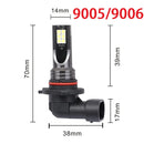 Lâmpadas LED Automotivas H11 H8 9005 9006 6000K Super Brancas