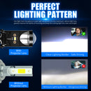 Lâmpada LED H4 20000LM com Mini Projetor Canbus 6500K – Farol Automotivo Alto e Baixo Plug and Play