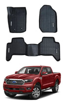 Jogo Tapete Bandeja Ford Ranger 2014 a 2022 - vista completa