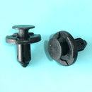 kit grampos automotivos 8mm com 10 peças para fixação de painéis e acabamentos de carro