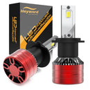 kit lampada LED automotiva H4 H7 H11 9005 9006 luz branca 6000K alta potencia para farol
