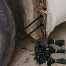 kit presilhas automotivas universal para fixação de painéis para-lamas e cabos