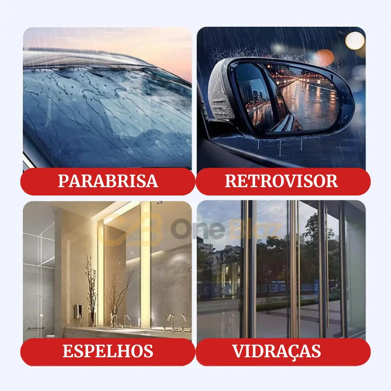 Limpador de Vidros Automotivo  Efeito Anti-Chuva
