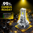 Lâmpada LED H7 Canbus 30000LM 6500K para Farol Automotivo – Luz Branca Ultra Forte Plug and Play