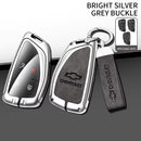 Capa de Chave Automotiva Premium em Couro e Liga de Zinco para Chevrolet, GMC e Buick – Proteção Completa com Design Luxo