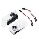 2025 Hot 2Pcs 3D HD LED Light Car Door Projector Welcome Lights Car Accessories For Audi S3 S5 S1 S4 S2 S6 RS3 RS4 RS5 RS6 RS8 B