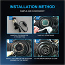 Lâmpada LED Automotiva H4 Mini Projetor 100W 30000LM – Farol Alto e Baixo com Turbo Fan 6000K (Kit 2 Peças)