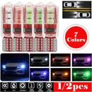 Lâmpada LED Automotiva T10 Super Brilho – Luz de Posição, Placa e Interior 12V/24V (Par)