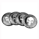 Emblema 3D para Centro de Roda Automotiva Adesivo Universal