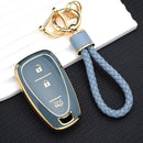 Capa de Chave Automotiva TPU para Chevrolet Cruze, Camaro e Onix – Proteção Premium Anti Risco