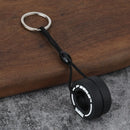 Chaveiro Automotivo em Formato de Pneu Borracha Estilo Carro