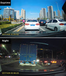 Câmera Veicular 2K DVR com WiFi e GPS Espelho Retrovisor – Dash Cam Automotiva com Visão Noturna e Monitoramento 24h