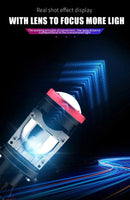 Lâmpada LED Automotiva H4 Mini Projetor 100W 30000LM – Farol Alto e Baixo com Turbo Fan 6000K (Kit 2 Peças)