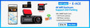 Câmera Veicular 2K DVR com WiFi e GPS Espelho Retrovisor – Dash Cam Automotiva com Visão Noturna e Monitoramento 24h