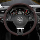 Capa de Volante Camurça Antiderrapante para Volkswagen – Grip Esportivo Segmentado Premium