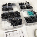 Kit Grampos Automotivos Universais 100 a 800 Peças para Fixação de Painéis