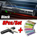 Perfume Automotivo Vent Clip (Kit 8 Peças) – Aromatizador de Ar para Carro com Fixação na Saída de Ar