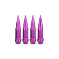 Tampa de Válvula Spike Alumínio 45mm para Roda – Bico de Pneu Estilo Bala Automotivo (Kit 4 Peças)