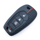 Capa de Chave Automotiva Silicone para Chevrolet Cruze, Onix e Tracker – Proteção Completa Anti Risco Flip Key