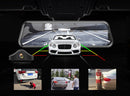 Câmera Veicular 2K DVR com WiFi e GPS Espelho Retrovisor – Dash Cam Automotiva com Visão Noturna e Monitoramento 24h