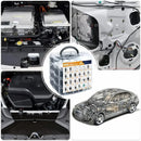 Kit Grampos Automotivos Universais 100 a 800 Peças para Fixação de Painéis