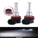 Lâmpadas LED H11 H8 H9 30000LM 3000K 6000K Alta Potência Automotiva
