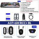 Câmera Veicular 2K DVR com WiFi e GPS Espelho Retrovisor – Dash Cam Automotiva com Visão Noturna e Monitoramento 24h