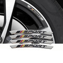 Kit 4 Emblemas Metálicos Limited Edition para Centro de Roda Premium