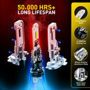 Lâmpada LED H7 Canbus 30000LM 6500K para Farol Automotivo – Luz Branca Ultra Forte Plug and Play