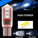 Lâmpada LED Automotiva T10 Super Brilho – Luz de Posição, Placa e Interior 12V/24V (Par)