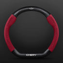 Capa de Volante Suede Premium Antiderrapante para Peugeot 208 2008 3008 5008