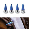 Tampa de Válvula Spike Alumínio 45mm para Roda – Bico de Pneu Estilo Bala Automotivo (Kit 4 Peças)