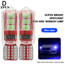 Lâmpada LED Automotiva T10 Super Brilho – Luz de Posição, Placa e Interior 12V/24V (Par)