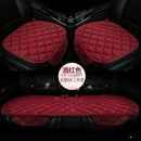Almofada de Banco Automotivo Plush Inverno – Capa Antiderrapante Quente Universal (Kit 3 Peças)