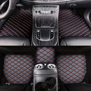 Tapete Automotivo Universal 5 Peças em PU Leather – Impermeável e Proteção Completa para Qualquer Veículo