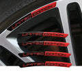 Kit 4 Emblemas Metálicos Limited Edition para Centro de Roda Premium