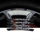 Kit 4 Emblemas Metálicos Limited Edition para Centro de Roda Premium