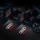 2025 Hot 2Pcs 3D HD LED Light Car Door Projector Welcome Lights Car Accessories For Audi S3 S5 S1 S4 S2 S6 RS3 RS4 RS5 RS6 RS8 B