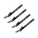 Kit 4 Emblemas Metálicos Chevrolet para Som Automotivo e Interior