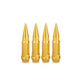 Tampa de Válvula Spike Alumínio 45mm para Roda – Bico de Pneu Estilo Bala Automotivo (Kit 4 Peças)