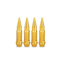 Tampa de Válvula Spike Alumínio 45mm para Roda – Bico de Pneu Estilo Bala Automotivo (Kit 4 Peças)